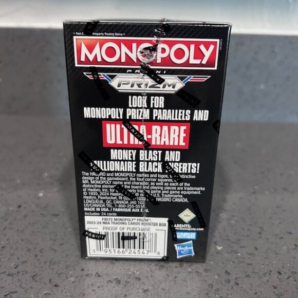 2023-24 Panini Prizm Monopoly Basketball Blaster Box Sealed Wemby RC Year NBA - Picture 3 of 6